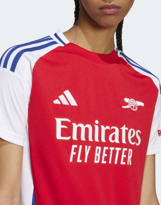 adidas Performance – Arsenal 24/25 – Heimspiel-Trikot in Better Scarlet/Weiß, 4 von 4