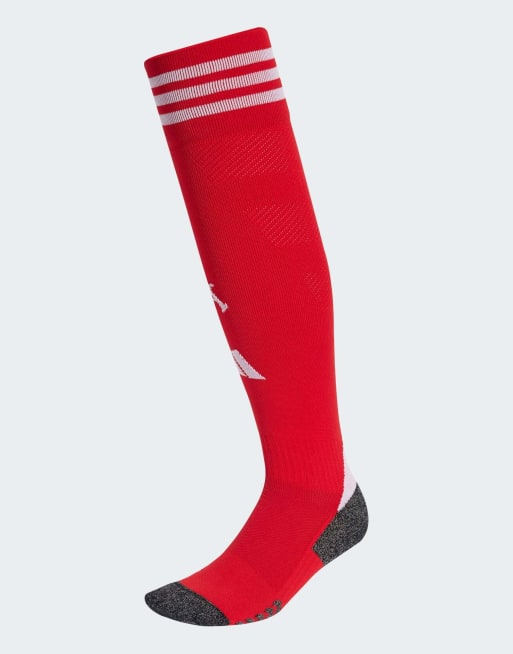 adidas Performance - Arsenal 25/26 - Calzini color scarlatto better/bianco per le partite in casa