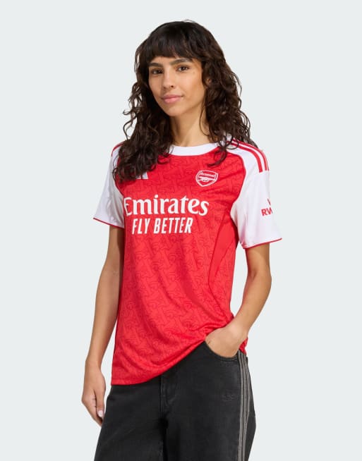 adidas Performance – Arsenal 25/26 – Heimspiel-Trikot in Better Scarlet/Weiß