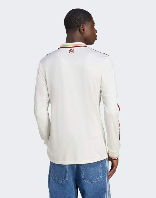 adidas performance Arsenal 25/26 long sleeve third jersey in cloud white / team coll burgun, 2 of 4