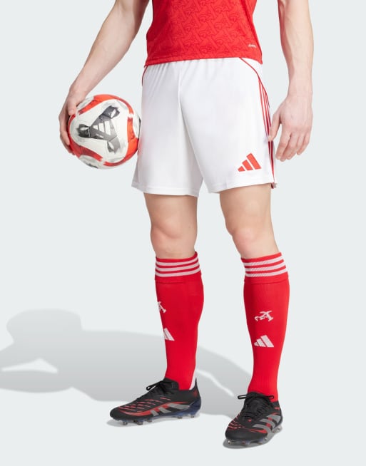 adidas performance - Arsenal 25/26 - Pantaloncini Home bianchi / scarlatto better