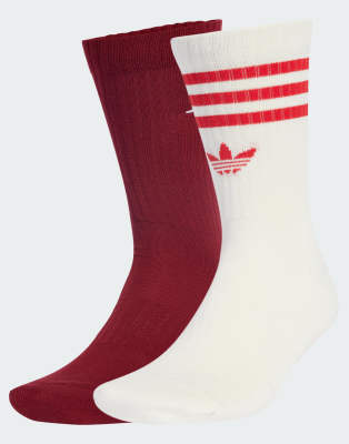 adidas Performance - Arsenal - 2er-Pack Socken in Team Coll Burgundy 2/Cloud-Rot