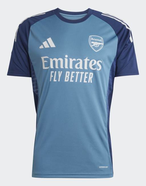 adidas performance - Arsenal Tiro 25 Competition - Maglia da allenamento blu blanch e indaco notte, 4 di 5