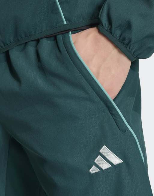 adidas Performance - Arsenal - Tiro 25 Competition - Presentatiebroek in donkergroen, 3 van 4