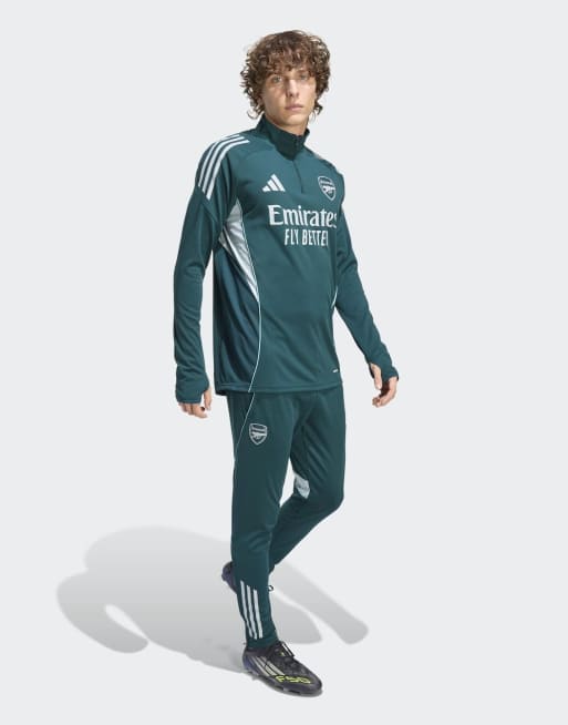 adidas performance - Arsenal Tiro 25 Competition - Top da allenamento color aurora ivy