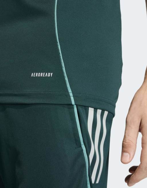 adidas Performance - Arsenal - Tiro 25 Competition - Trainingsshirt in donkergroen, 4 van 4