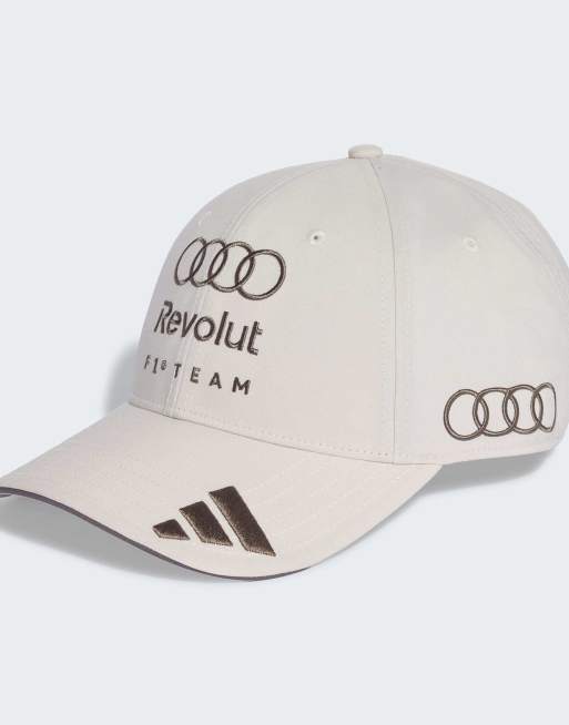 adidas Performance - Audi Formula One Team - Cappellino con visiera color gesso perla