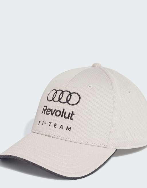 adidas Performance - Audi Formula One Team DNA Flex - Cappellino con visiera color gesso perla