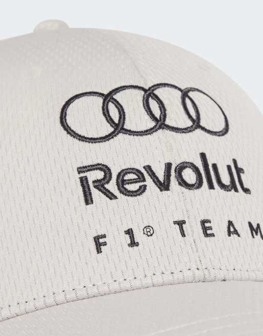 adidas Performance – Audi Formula One Team DNA Flex – Czapka z daszkiem w kolorze kredowo-perłowym, 3 z 4