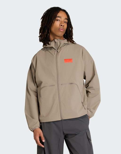 adidas performance Audi formula one team elevated woven jacket in ...