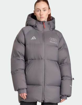 adidas Performance - Audi Formula One Team Engineers & Marketing - Winterjacke in Chalk Pearl-Grau