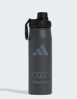 adidas performance Audi formula one team steel bottle in utility black ...