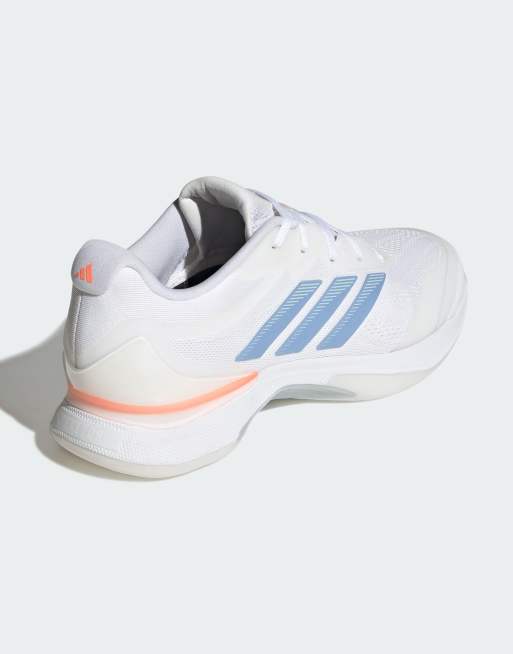 adidas Performance - Avacourt 3 - Chaussures de tennis - Noir pur/bleu halo, 3 de 4