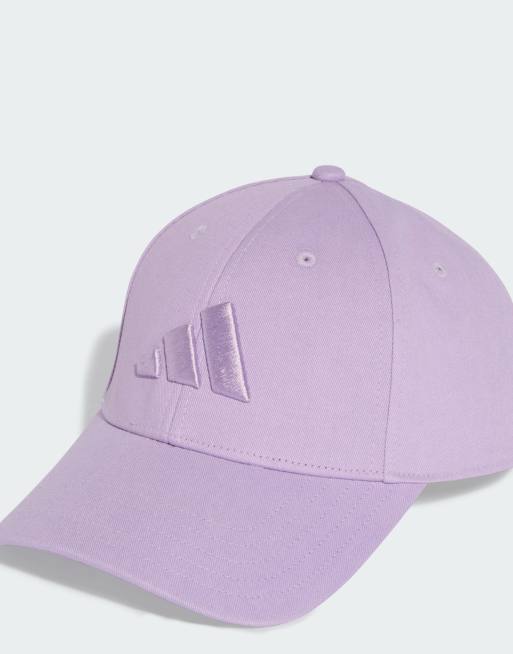 adidas Performance - B-ball - Cappellino color prugna polvere tono su tono