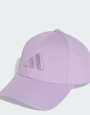 adidas Performance - B-Ball - Farblich abgestimmte Baseballkappe in Powder Plum-Lila