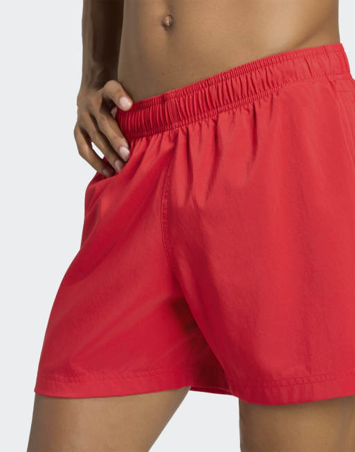 adidas Performance – Badeshorts in Better Scarlet, 5 Zoll Schrittlänge, 3 von 4
