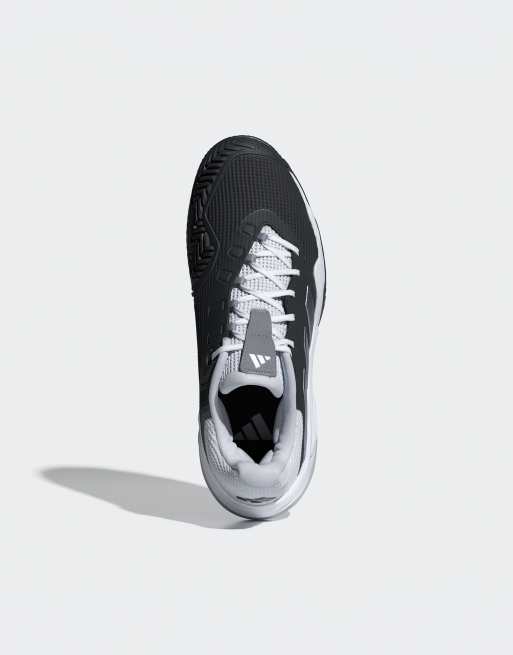 adidas Performance - Barricade 13 Clay - Sorte/hvide/grå tennissko