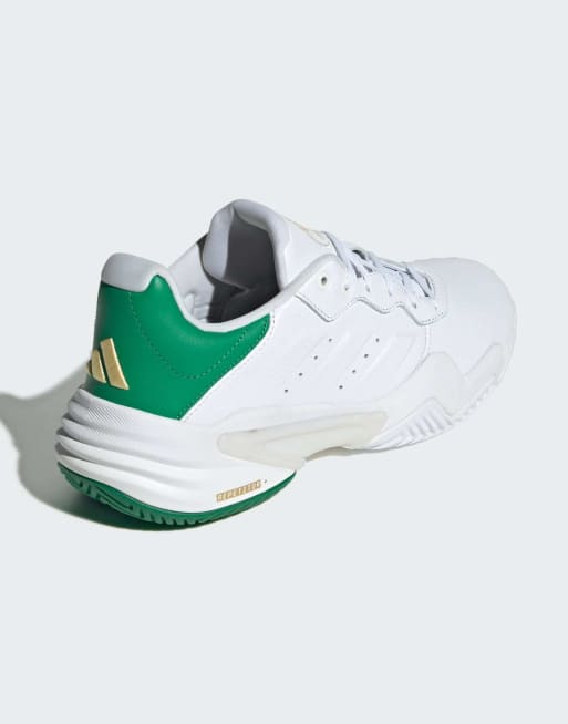 adidas Performance - Barricade 13 - Scarpe da tennis in pelle bianche, 4 di 4