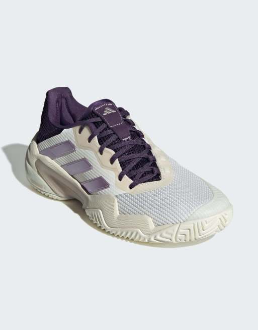 adidas Performance - Barricade 13 - Sneakers color bianco e prugna polvere