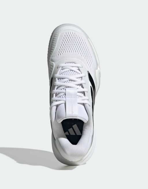 adidas Performance – Barricade 14 – Tennisschuhe in Cloud White / Core Black, 3 von 4