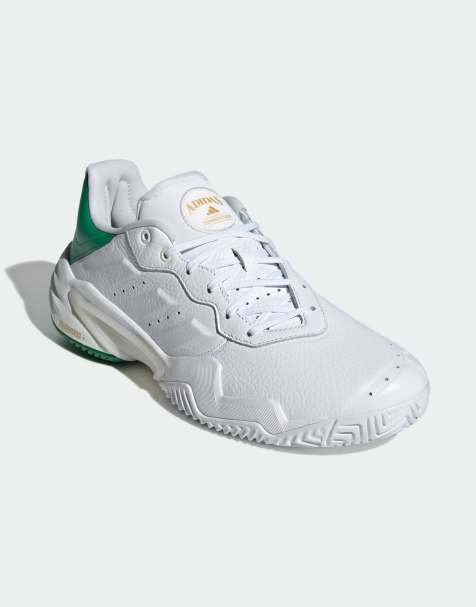 adidas Performance - Barricade 13 - Chaussures style tennis en cuir - Blanc - view 1
