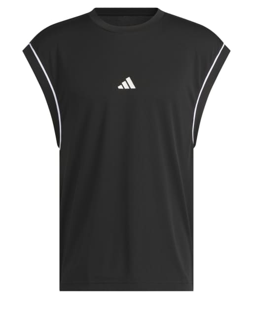 adidas performance - Basketball - All-World - Mouwloze tanktop in zwart
