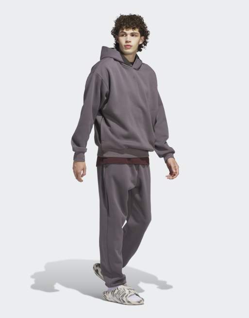 adidas Performance - Basketball - Joggers gender neutral in pile color grigio strata