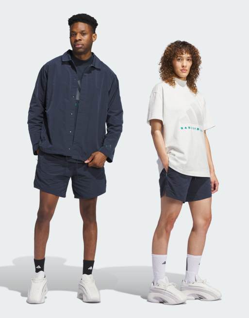 adidas Performance - Basketball - Pantaloncini gender neutral color inchiostro aurora