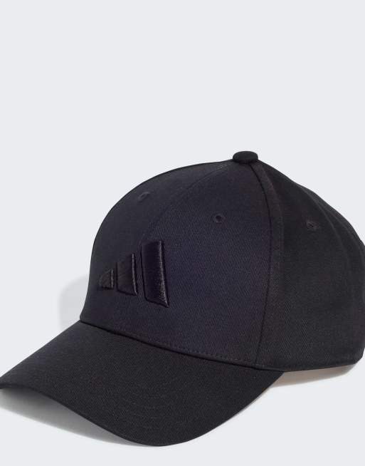 adidas performance - Basketball - Ton-sur-ton pet in zwart