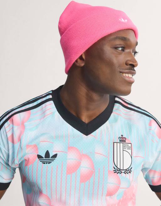 adidas Performance - België 26 - Authentiek uitshirt in bevroren blauw en zwart, 5 van 5