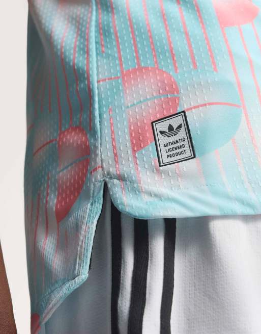 adidas Performance Belgium 26 authentic away jersey in frozen blue / black, 2 of 5