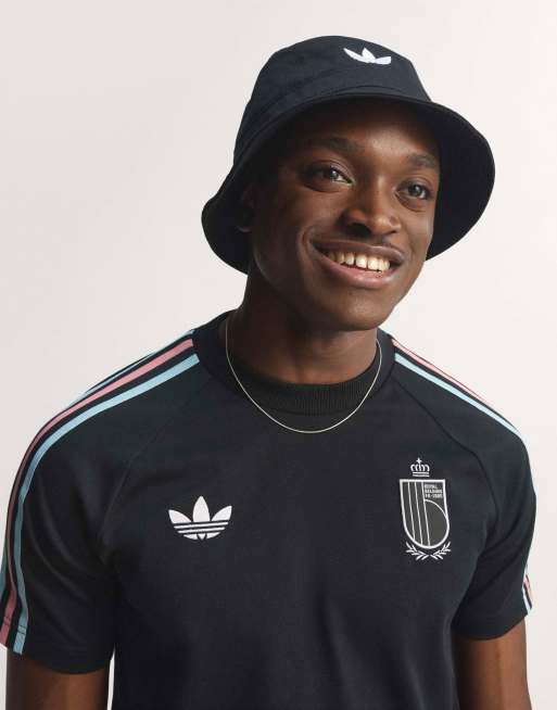 adidas Performance – Belgium Originals – Svart t-shirt, 4 av 4