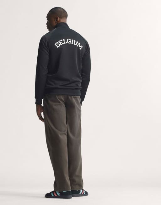 adidas performance - Belgium Originals - Top sportivo nero, 2 di 5