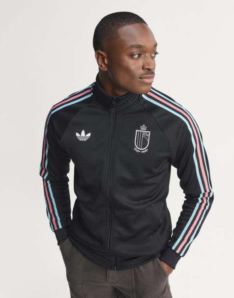 adidas Performance - Belgium Originals - Trainingstop in zwart - view 1
