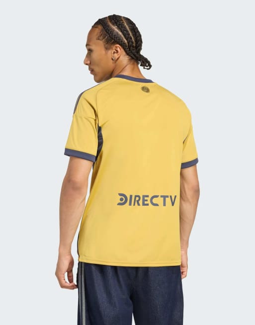 adidas performance - Boca Juniors 25/26 - Maglia per le trasferte color pirite / navy ombra, 2 di 4