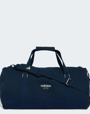 Adidas Unisex Bleu Borsa Duffle - Immagine 2