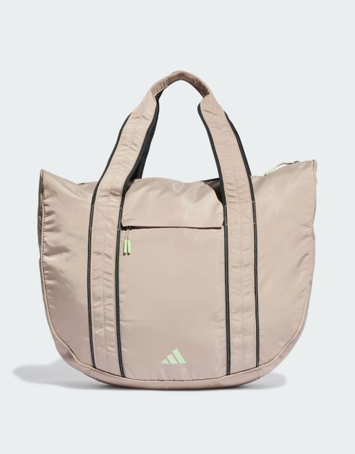 adidas performance - Borsa shopping da yoga tonalità neutra
