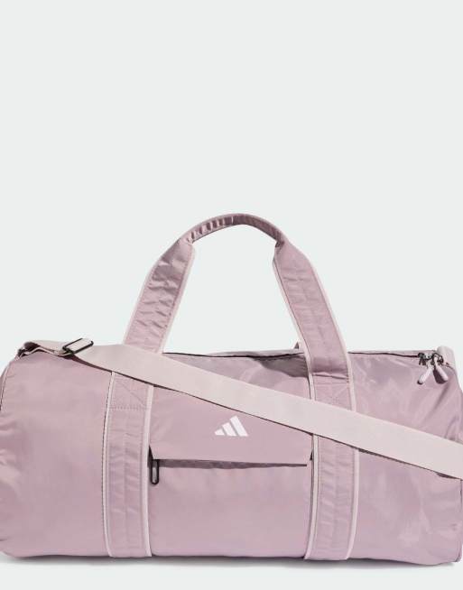 adidas Performance - Borsone da yoga color fico preloved e viola ghiaccio