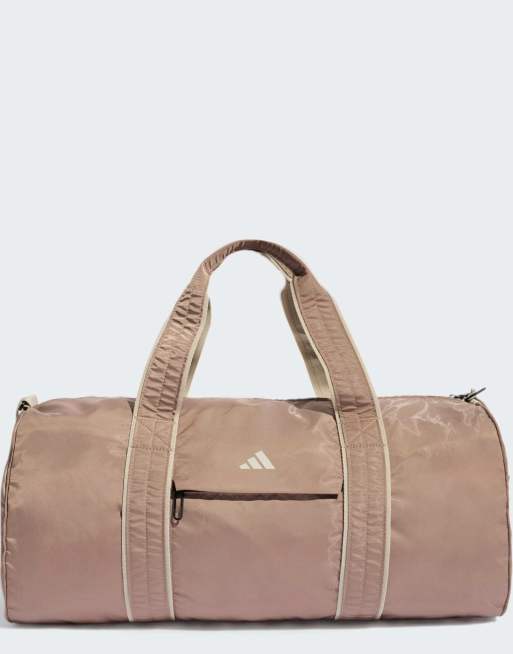 adidas Performance - Borsone da yoga color marrone gesso/beige
