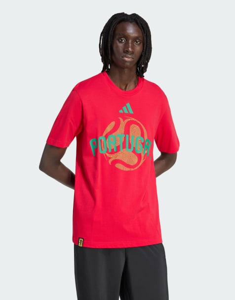 adidas Performance - Camiseta rojo llamativo con diseño de la selección de Portugal para la Copa Mundial de la FIFA 26™ - view 1