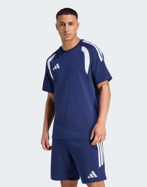adidas performance - camiseta Tiro26 league en azul marino equipo 2 / blanco - view 1