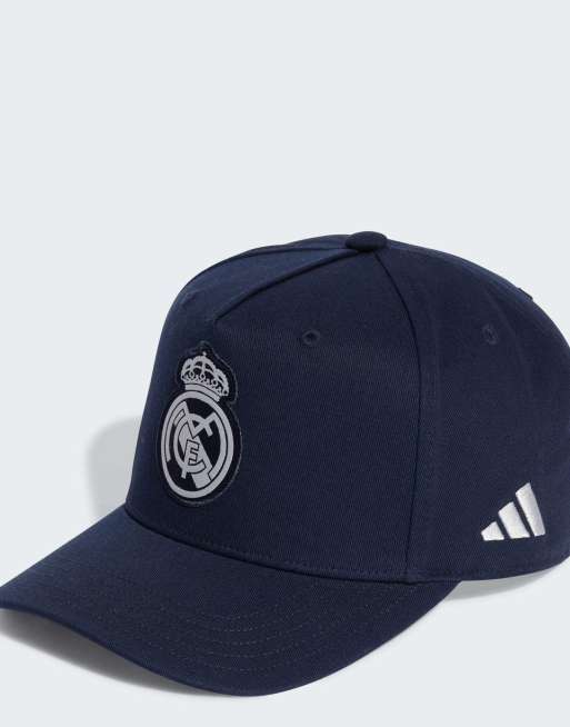 adidas Performance - Cappellino del Real Madrid color inchiostro legend/argento opaco per le partite in trasferta