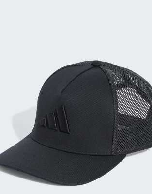 Adidas Noir Casquette Trucker - Image 2