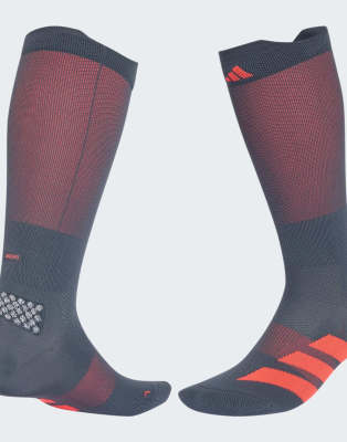 Adidas Gris Chaussettes Adizero - Image 2