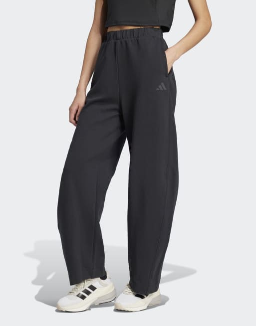 adidas Performance - City Escape - Pantaloni a cilindro in maglia doppia neri