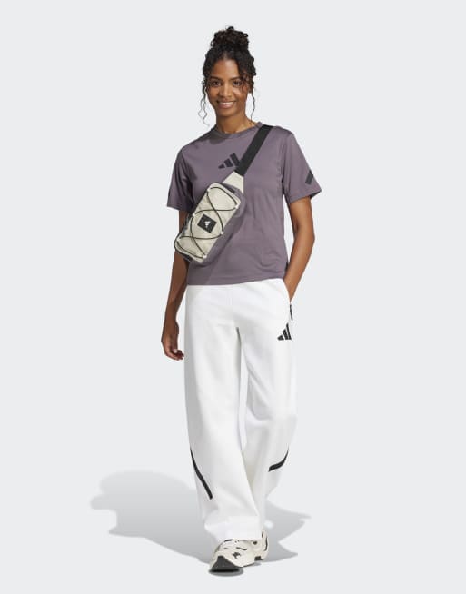 adidas performance Cityexplorer bum bag in grey strata / beige | ASOS