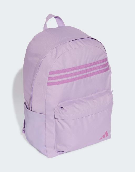 adidas performance Classic 3-stripes horizontal in powder plum / preloved purple, 3 of 3