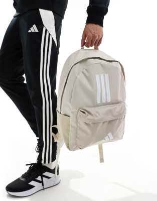 adidas Performance - Classic Back-To-School - 3-Streifen Rucksack in Grau