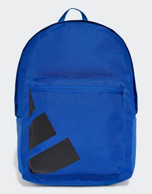 adidas performance Classic back-to-school badge of sport backpack in royal blue / black
