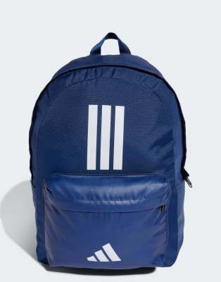 adidas Performance - Classic - Back-to-School - Rucksack in Dunkelblau / Weiß mit den 3 Streifen